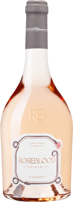 로즈블러드 데투블롱 로제 (Roseblood d'Estoublon Rose) 와인병 이미지